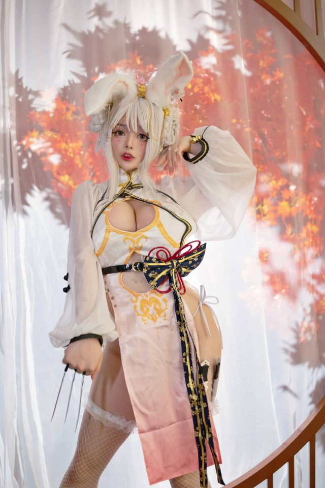 每套COS背后的故事:coser NinJA阿寨寨最新作品解析-番番狗番号库